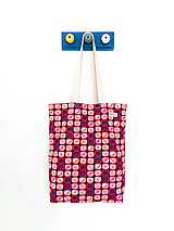 Nákupné tašky - taška floral pink - 16470350_