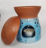 Svietidlá - Keramická aróma lampa - 16471394_