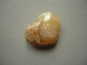 Minerály - Srdíčko - žlutý opál 24 mm, č.3w - 16471570_
