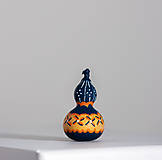 Dekorácie - Gourd #G37 | Kalabasa, prírodná drevená dekorácia - 16471849_