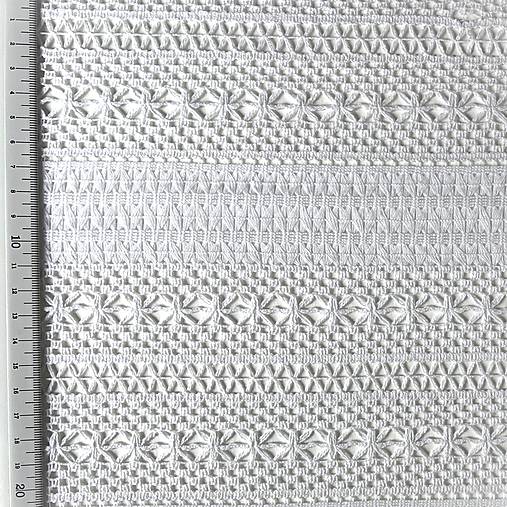 geometrická čipka, 100 % bavlna, šírka 140 cm