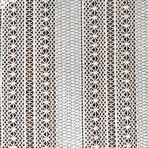 geometrická čipka, 100 % bavlna, šírka 140 cm