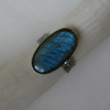Prstene - Deep blue - 16474988_