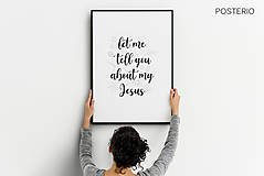 Grafika - Kresťanský plagát - Veľkonočný plagát, na obdobie pôstu - 16473590_