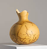 Dekorácie - Gourd #G39 | Kalabasa, prírodná drevená dekorácia - 16474623_