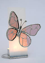 Iné doplnky - motýľ s magnetmi a stojanom - 16475280_