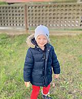 Detské čiapky - SKLADOVKY Čiapka z rebrového úpletu - 16475955_