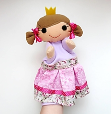 Hračky - Maňuška princezná (v sladkej sukienke) - 16476156_