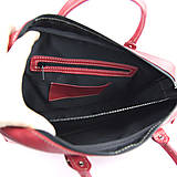 Veľké tašky - Kožená pracovná cestovná taška v červenej farbe - 16476713_