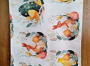 Úžitkový textil - Stredový obrus: Veselé zvieratká - 16477517_