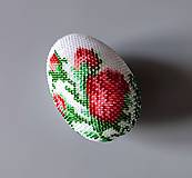 Dekorácie - Veľkonočné vajíčko z korálikov - v krabičke - 16476335_