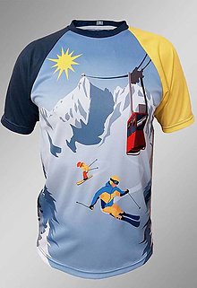 Pánske oblečenie - PEAX Ski Mountain – funkčné tričko - 16476705_