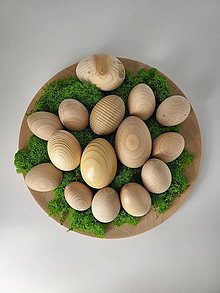 Dekorácie - Veľkonočné drevené vajíčka - posledné kusy - 16476304_