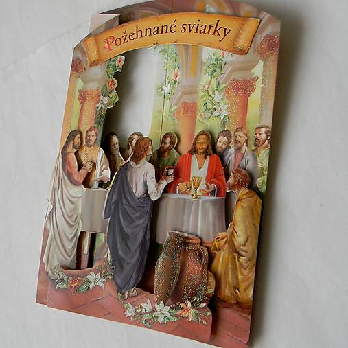 Papier - Rozkladacia karta k Veľkej noci - 16478205_