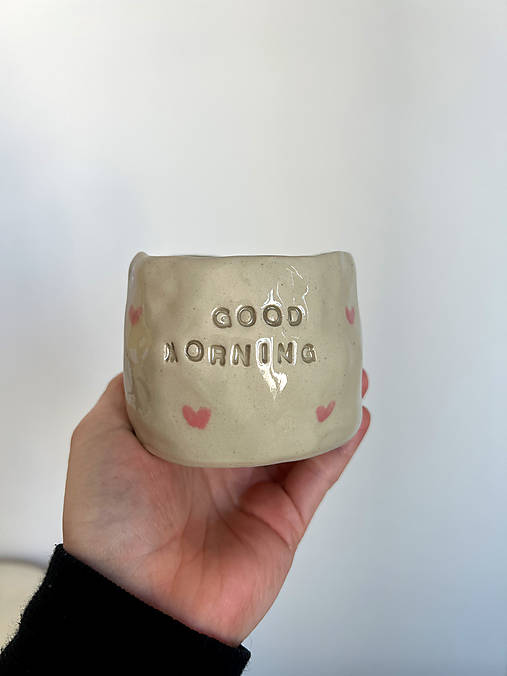 Nádoby - Good Morning keramicka salka - 16477120_