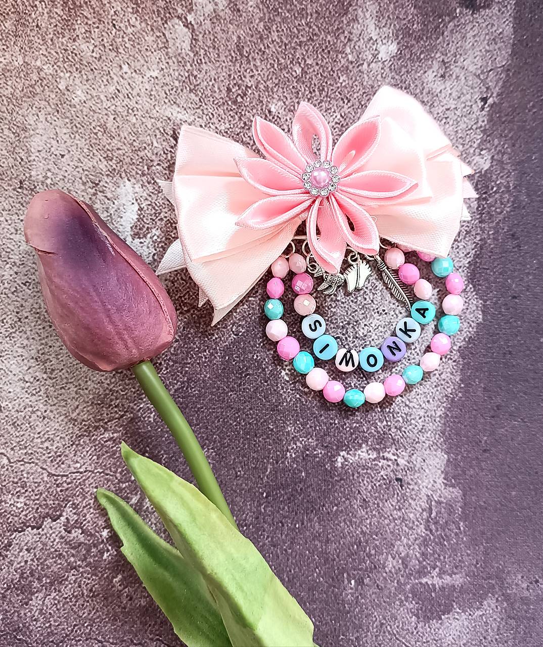 Mašlička na kočík 