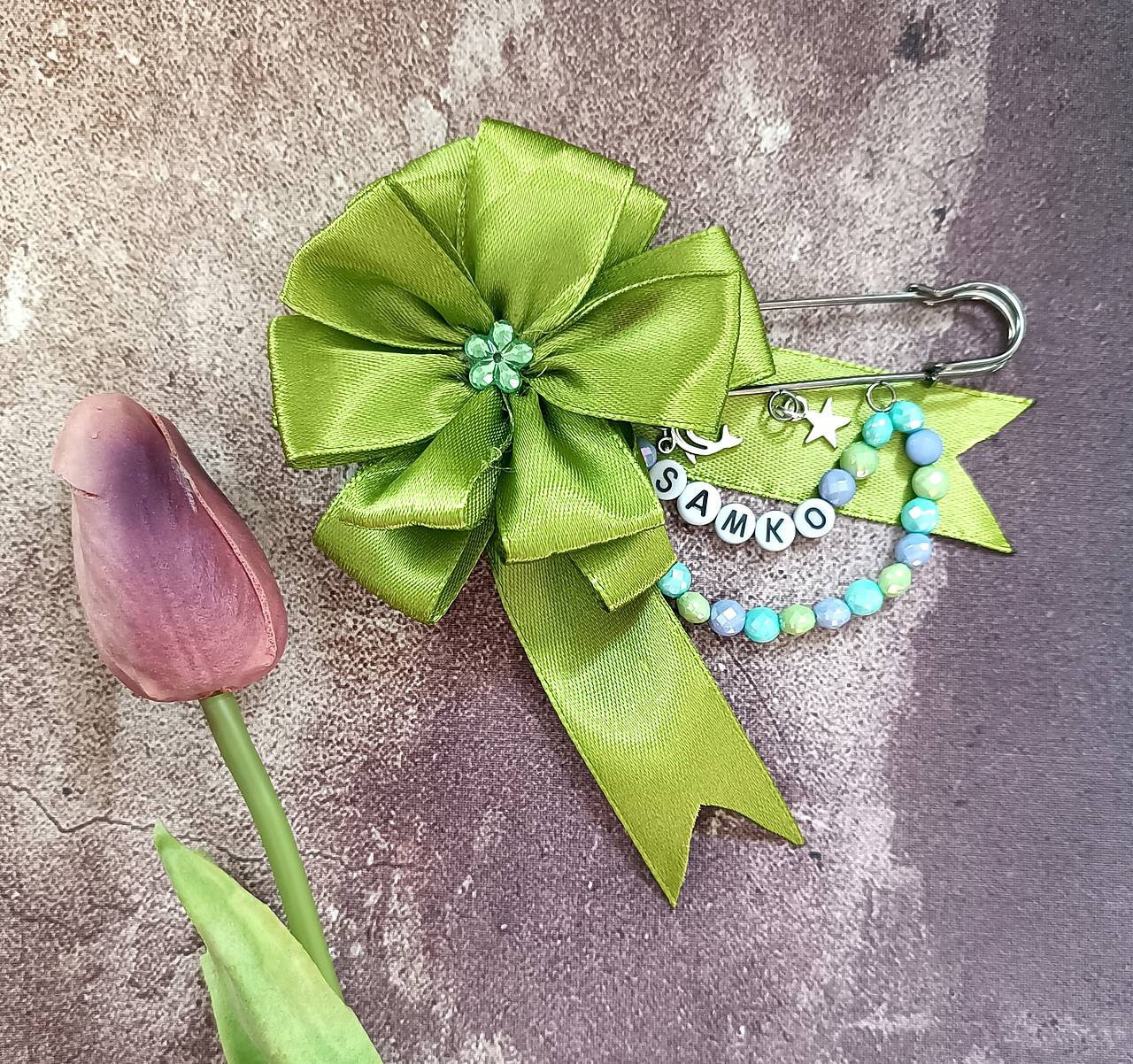 Mašlička na kočík 