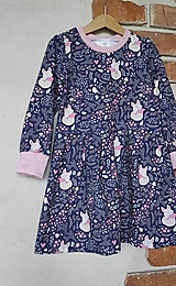 Detské oblečenie - Lištičkové šaty - 16479594_