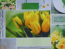 Úžitkový textil - Štóla Žltá jar - 16479421_