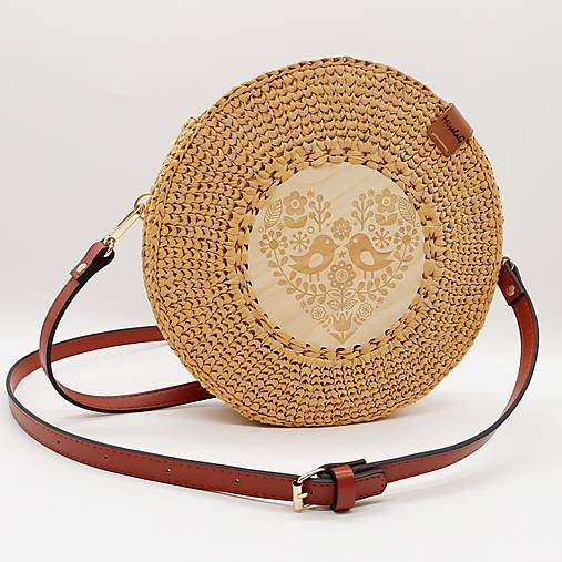 Kabelky - CELIA crossbody kabelka (prírodná) - 16478929_