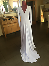 Šaty - Minimalistické svadobné šaty - 16479126_