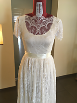 Šaty - Krajkové svadobné šaty - 16479196_