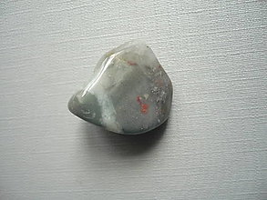 Minerály - Troml. kámen – heliotrop 23 mm, č.20f - 16482395_