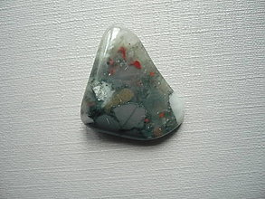 Minerály - Troml. kámen – heliotrop 25 mm, č.22f - 16482412_
