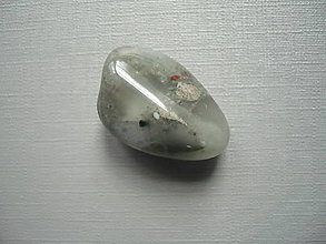 Minerály - Troml. kámen – heliotrop 27 mm, č.25f - 16482421_