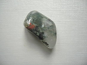 Minerály - Troml. kámen – heliotrop 27 mm, č.27f - 16482432_