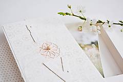 Papiernictvo - Svadobný pozdrav - perforovaná mini mandala I - 16485013_