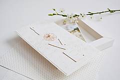 Papiernictvo - Svadobný pozdrav - perforovaná mini mandala I - 16485014_