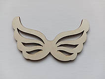 Polotovary - Drevené anjelské krídla 10 cm x 5,5 cm - 16485250_