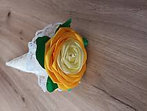 Dekorácie - Žltá ruža - 16483695_