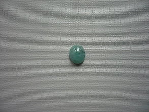 Minerály - Kabošon - smaragd 7 mm, č.62f - 16485716_