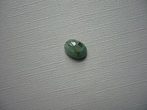 Minerály - Kabošon - smaragd 8 mm, č.66f - 16485727_