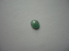 Minerály - Kabošon - smaragd 7 mm, č.94f - 16485842_