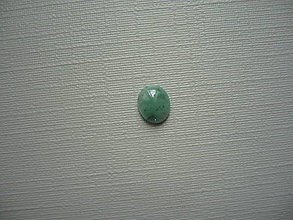Minerály - Kabošon - smaragd 7 mm, č.108f - 16485882_
