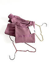 Detské oblečenie - Detská mikina s menom DANIELKA - lavender - 16484929_