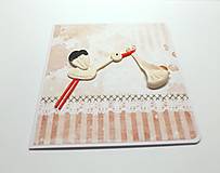 Papiernictvo - Pohľadnica k narodeniu bábätka (krstu) I - 16488230_