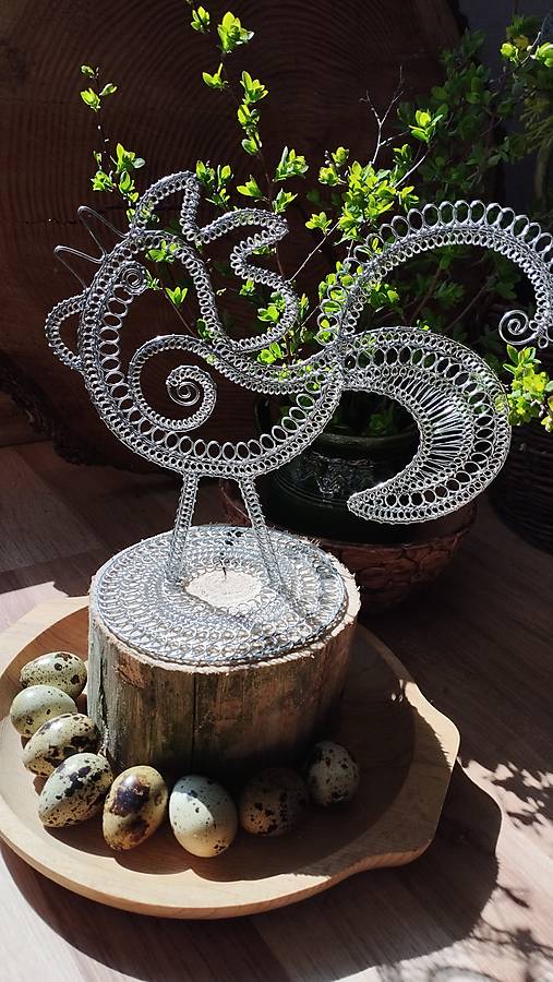 Dekorácie - Dekorácia -kohút - 16487869_
