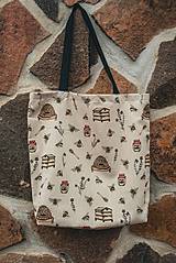Nákupné tašky - Bavlnená nákupná taška - 16488903_