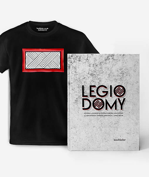 Kniha + Dámske tričko Legiodomy