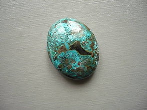 Minerály - Kabošon - chrysokol 23 mm, č.7f - 16486811_