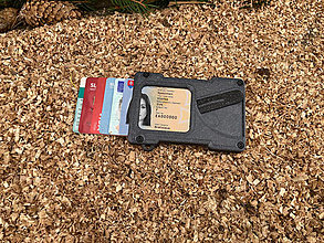 Peňaženky - Minimalistická "kartová" peňaženka - "Kartuňa" - 16487699_