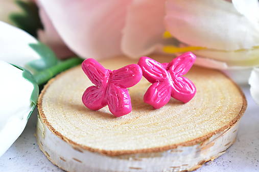 Ružové motýliky