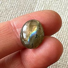 Minerály - SUPER CENA Labradorit kabošon mix tvarov / L-0012 (č.15) - 16489766_