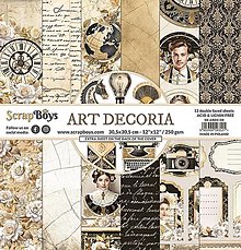 Papier - Scrapboys scrapbook papier 12x12 Art Decoria - 16489680_