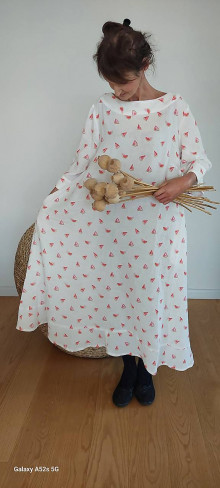 Šaty - Mušelínové šaty Solange - 16491199_