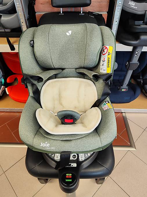 Detský textil - VLNIENKA zmenšovacia vložka do autosedačky Joie i spin 360 100% Merino top super wash Natural  - 16489942_